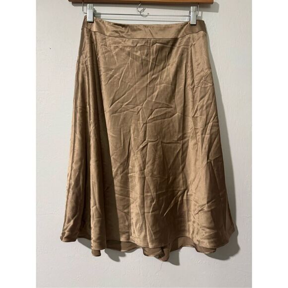 Talbots vintage 100% silk circle skirt 10 - Picture 1 of 6